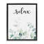 Cadre flottant Relax, feuilles et herbes-1051359105-1051359104