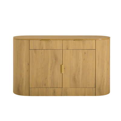 55" Modern Storage Cabinet With 2 Doors And 2 Drawers by Latitude Run
