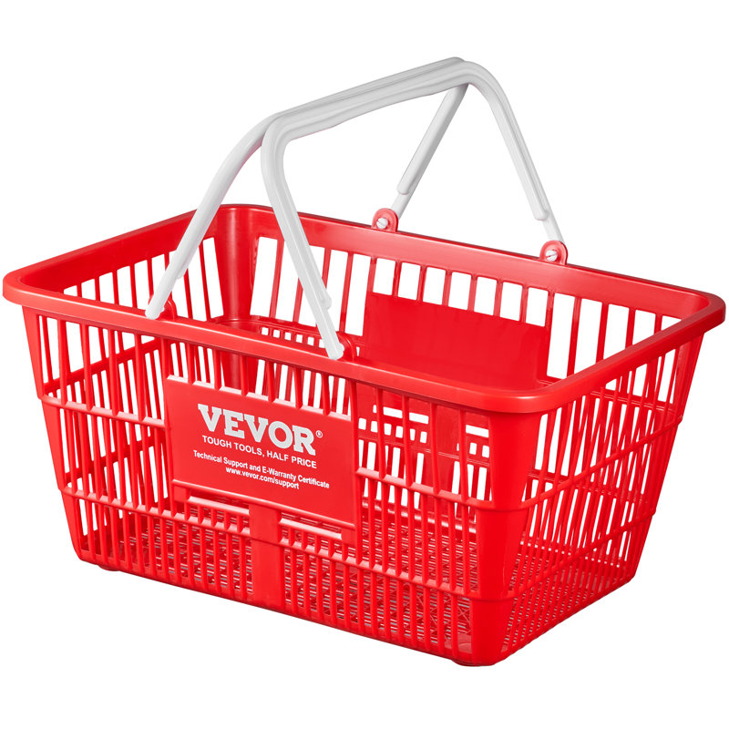 Rebrilliant Polyethylene Plastic Shopping Basket