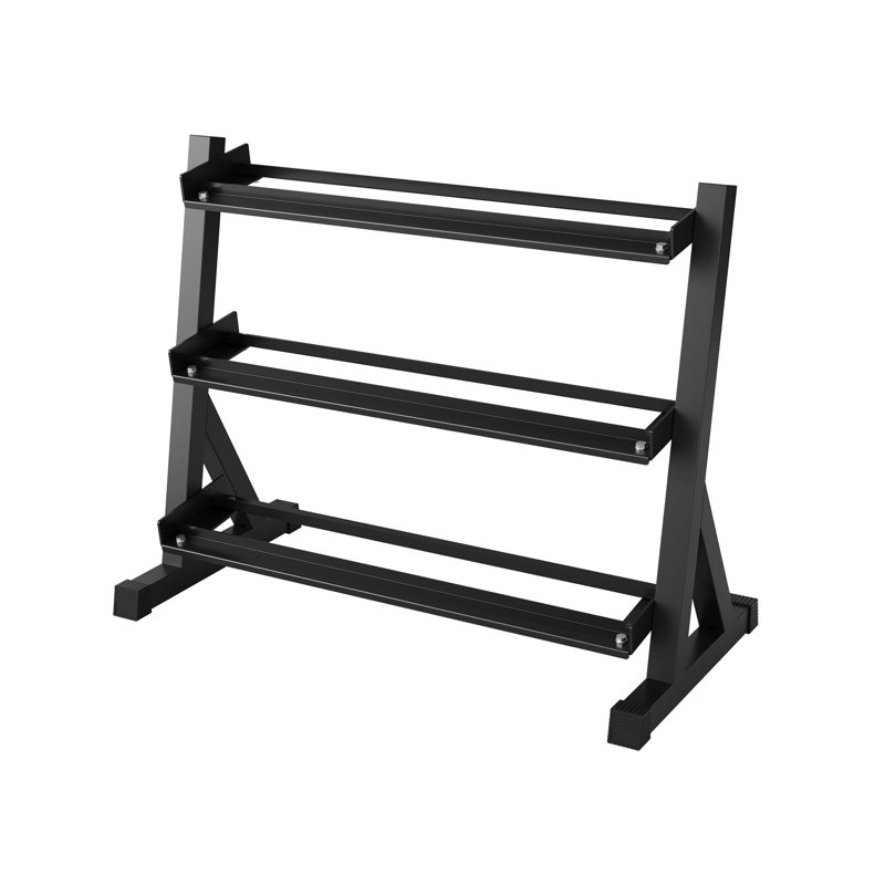 Support pour haltères seulement Storage Rangement pour poids ， Protecteurs de protection en caoutchouc et base antidérapante
