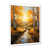 White Picture Framed