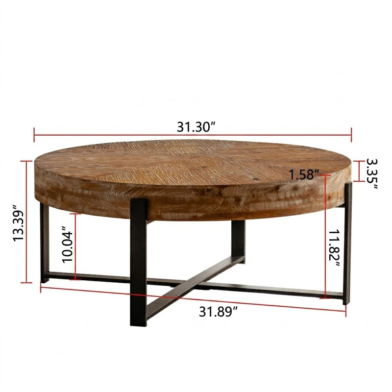 Table basse Ariarna, Or