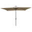 Parasol Taibah 120 avec contrepoids inclus-274545335