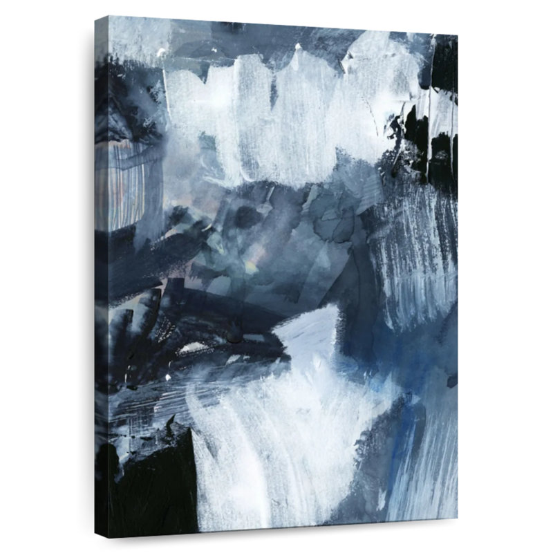 Avery Composition In Blue II, 51" H x 34" W