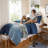 2 Pieces Twin/Twin XL Comforter Set,Blue
