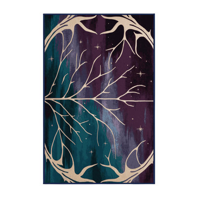Moonlit Vines Rug