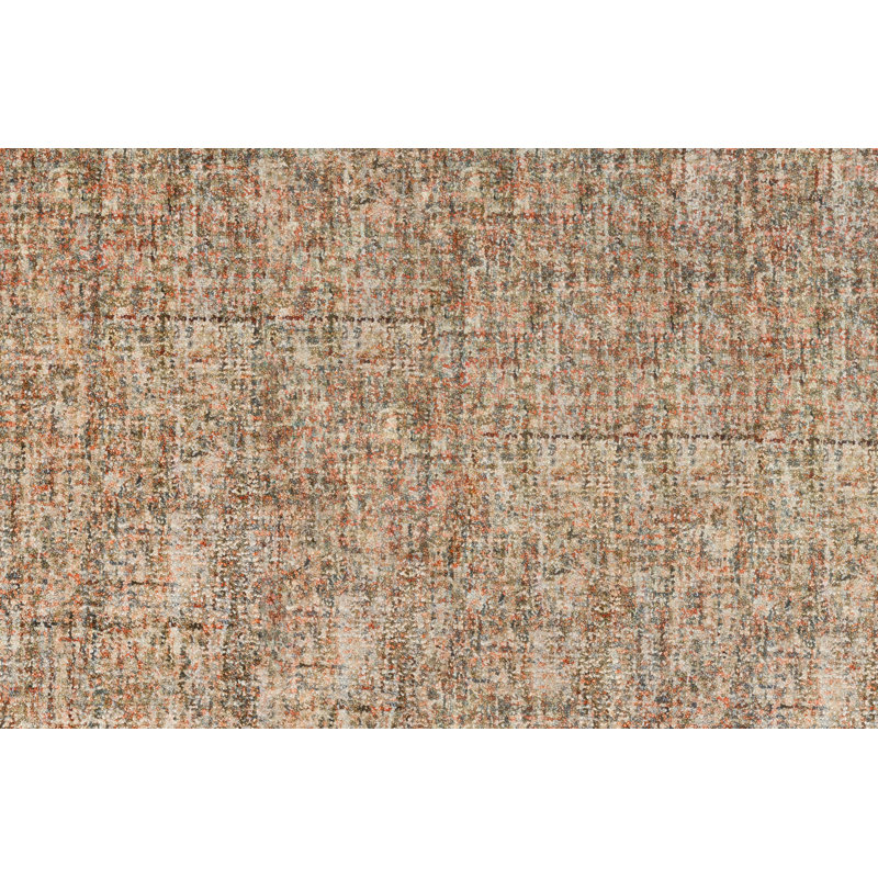 Tapis kaléidoscope en laine touffeté à la main Gilboa, Rectangle de 2 pi x 3 pi