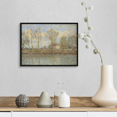 " L'Ile De La Grande Jatte, Neuilly-Sur-Seine, 1873 " by Alfred Sisley Painting Print