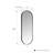 Ingred Metal Flat Wall Mirror-693261742