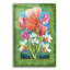 «Bouquet In Border 3» par Carolee Vitaletti, art mural en verre acrylique-1091771107
