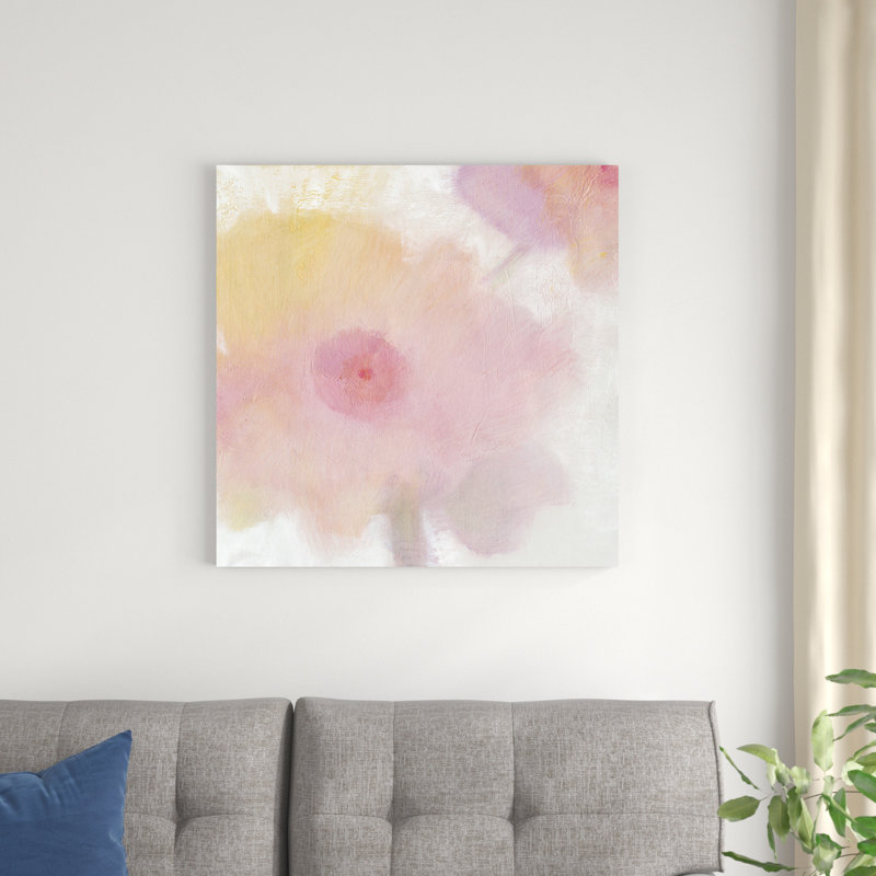 Floral brillant I, H 30 po x l 30 po