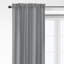 Shay Solid Gray Cotton Rod Pocket Drapery Panel Set of 2-1122066832