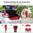 Portable Folding Picnic Double Chair With Removable Umbrella-2119246752