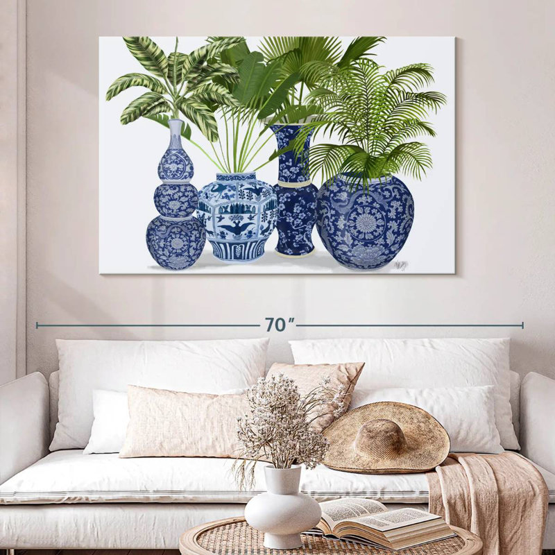 Harnek Chinoiserie Vase Group I, 34" H x 51" W