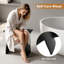 Tabouret de salle de bain autoportant à surface solide de 14 pouces KAKUSIGA