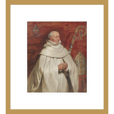 Matthaeus Yrsselius (1541-1629) Abbot of Sint-Michiel's Abbey in Antwerp by Peter Paul Rubens -Framed Giclee Print