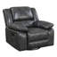 Fauteuil inclinable manuel oscillant standard de 39 po de largeur Jailil