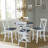 Chiani Counter Height Extendable Solid Wood Dining Set-509885076-517370500