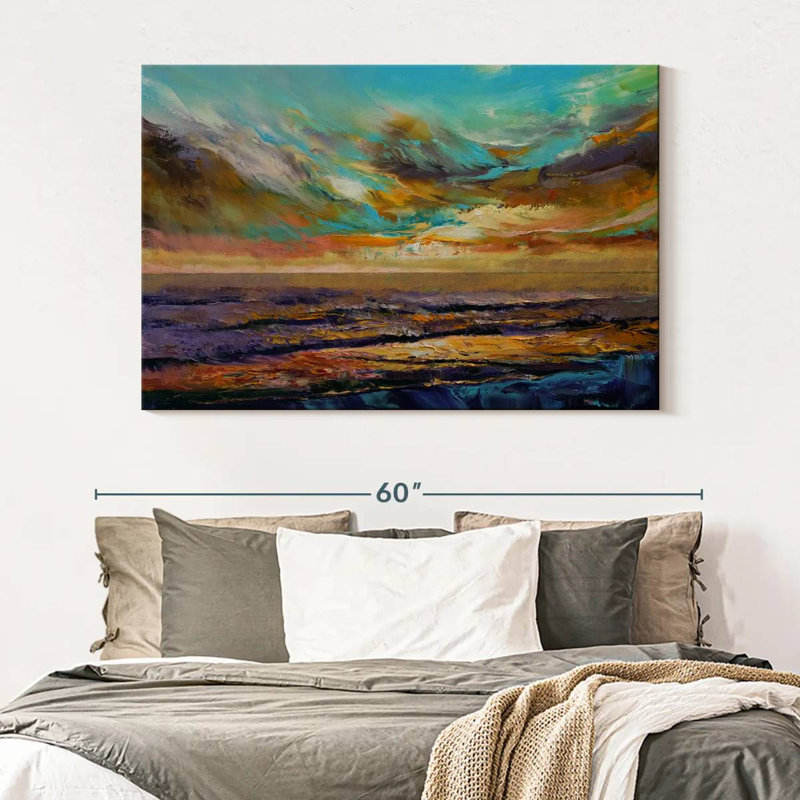 Coucher de soleil Avery Tahiti, H 34 po x l 51 po