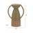 Elements 10" H Ceramic Tabletop Candlestick