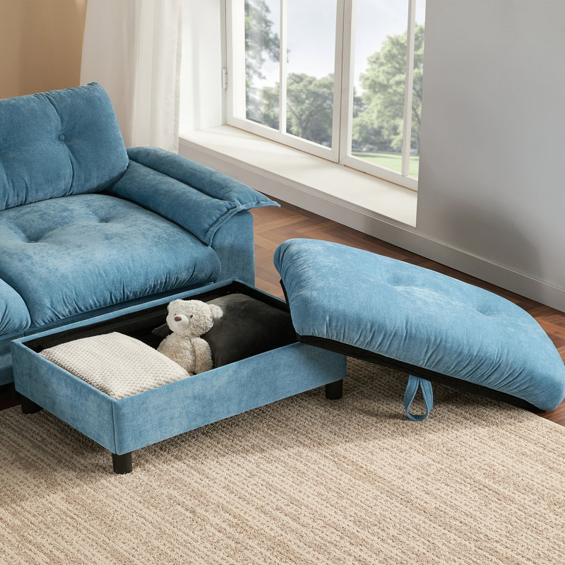 104*60" Sectional Sofa, L-Shape