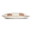 Banded Lumbar Velvet Pillow-805508316
