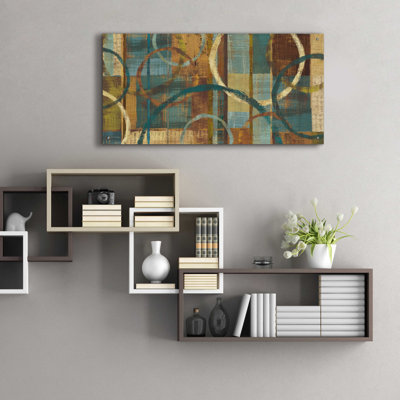 Wrought Studio 'Tranquillity' by Michael Mullan, Acrylic Glass Wall Art, 48"x24"