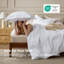 Ensemble de housse de couette 100% coton délavé Bedsure - ensemble de literie minimaliste en coton pour toutes les saisons (ensemble de 3)-106246591-125402759