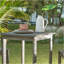 Table de bar en bois émaillé Emilio