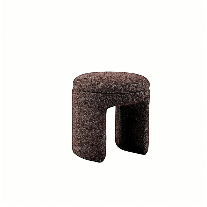 Tabouret d'appoint 1 pièce brun, Brun