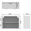 Hanging Cabinet 80X31x60 Cm-935798872