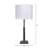 Lyona 31'' Black Desk Lamp