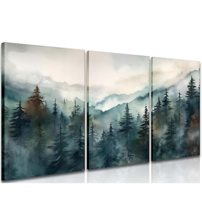3 Piece Wrapped Canvas Print