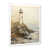 White Single Picture Framed