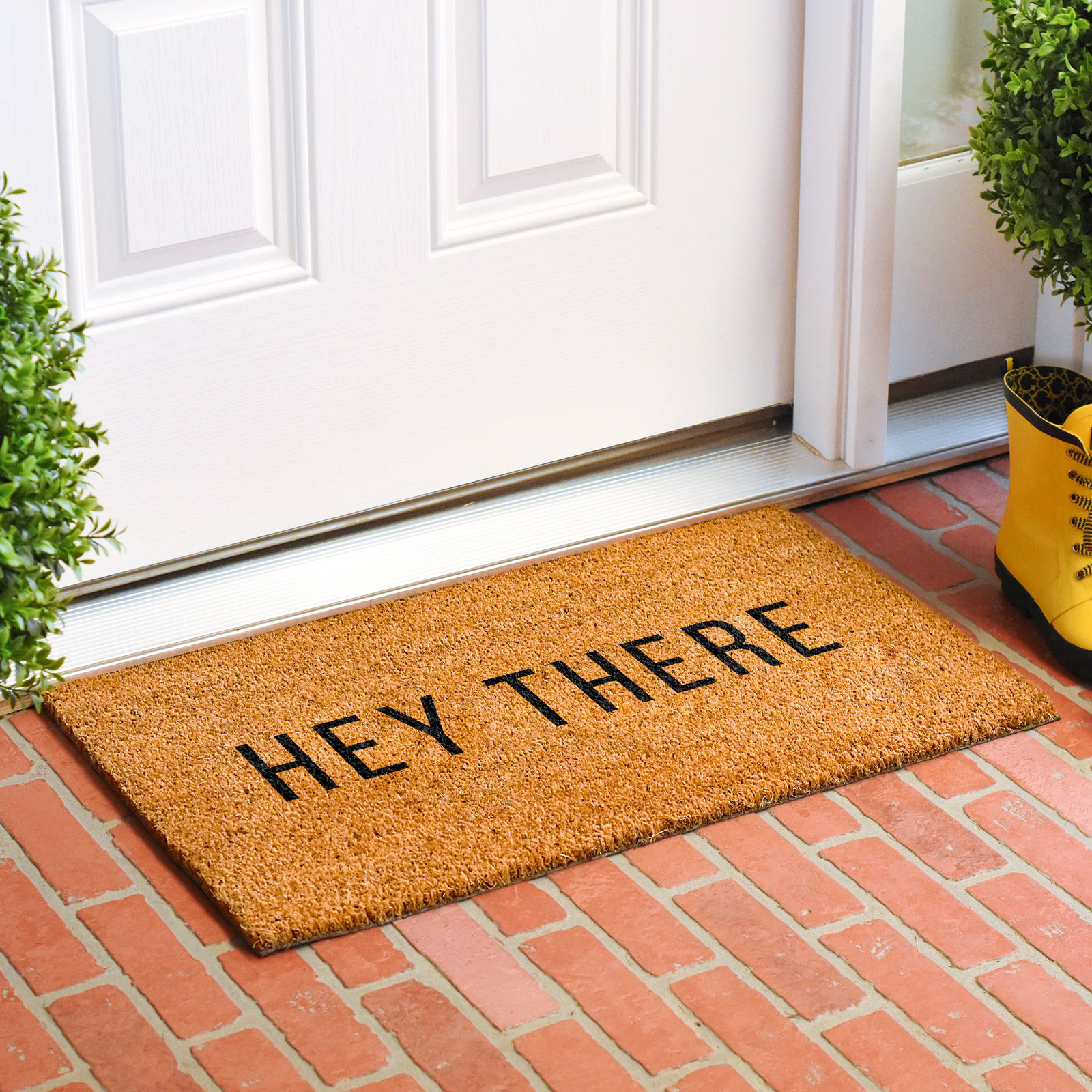 Ardell Non-Slip Doormat, 12" W x 24" L