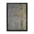 Impression noire sur toile encadrée