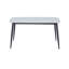  Aspen Sintered Stone Square Table with 2 Straight Stitch Upholstered Fabric Chairs - Modern Dining Set-521334291-531131457