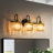 Gjystina 3-Light Dimmable Gold-Black/Chrome Crystal Vanity Light-2001491335-2004108653