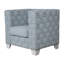 Chaise Magdaleni bleu sarcelle clair