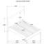 Lit plateforme tapissier grand Palmea Curry et noyer-153629725