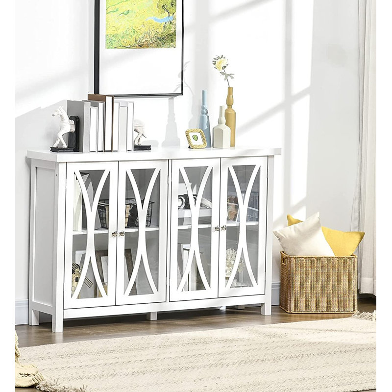 Buffet de 33 po de largeur Isamari, Blanc