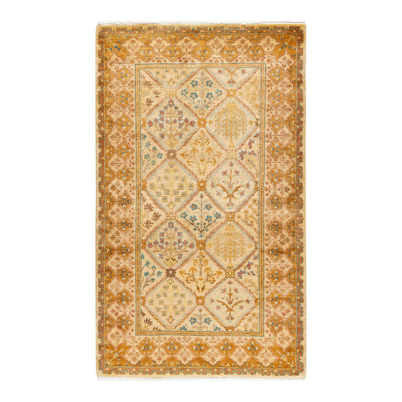 Ottoman One-of-a-Kind 3' 2" X 5' 3" Hand Knotted Area Rug