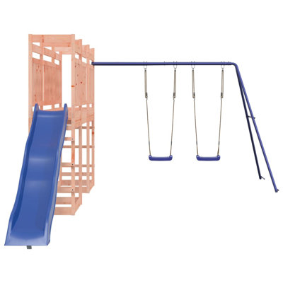 Ensemble de jeu d'extérieur vidaXL en bois massif