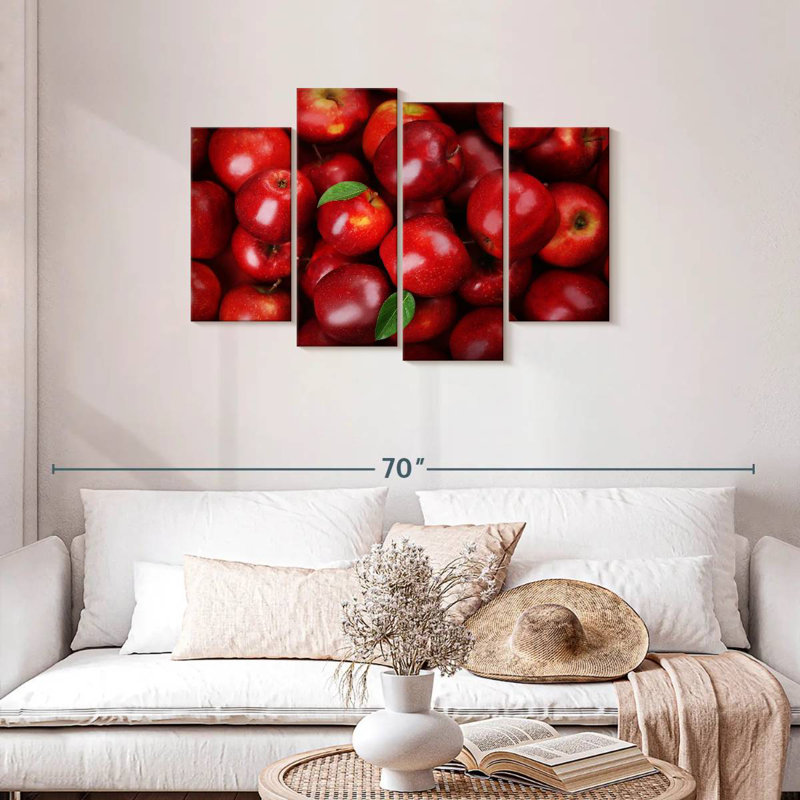 Pommes rouges fraîches Yarlin, H 27 po x l 43 po