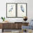 Blue Heron Bird Portrait Coastal Beach Decor - Framed Canvas Master Bedroom Wall Art Set 2 Print-457049679-457049678