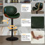 Tabouret de bar pivotant en polyuréthane ajustable Mid-Century-1305683910