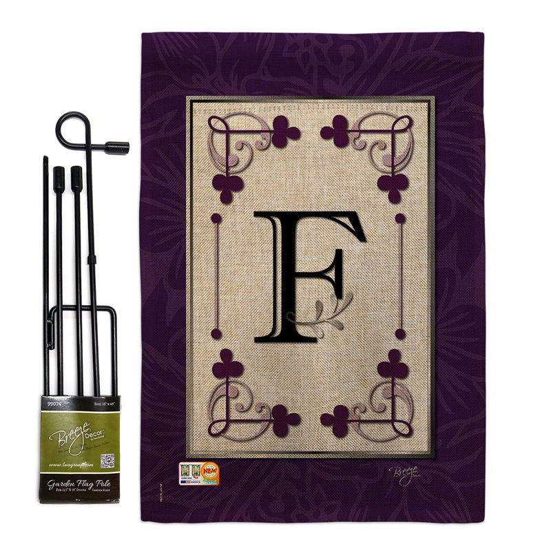 Ensemble de drapeaux 19 po x 13 po Wintham Classic, F