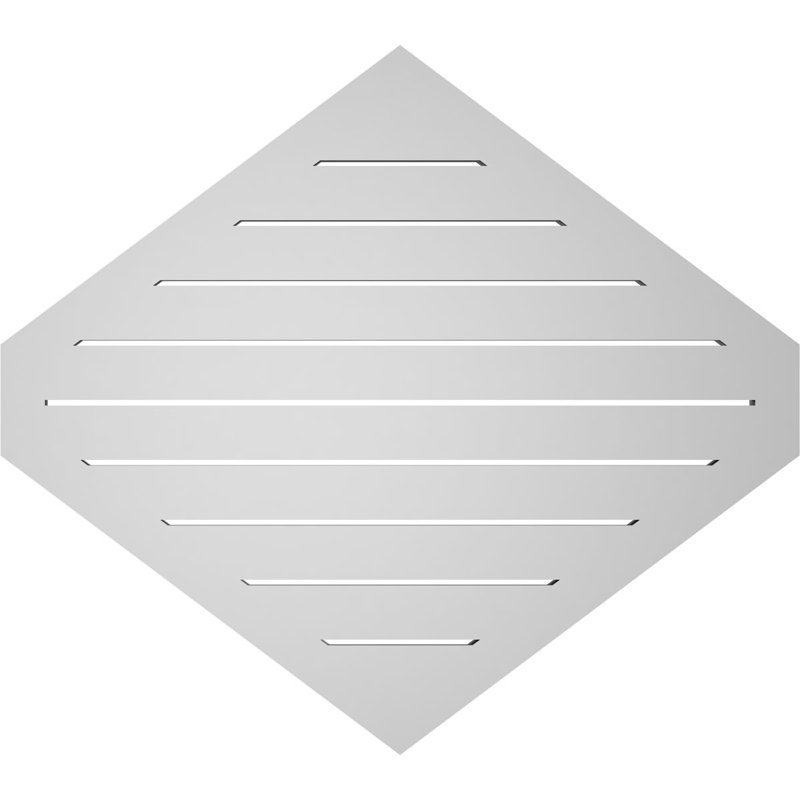 Pente verticale verticale en uréthane 9 pi, H 1,5 po x l 36 po x L 32 po