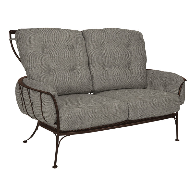 Monterra Outdoor 2 - Seat Loveseat, Copper Creek, Alcazar Redwood