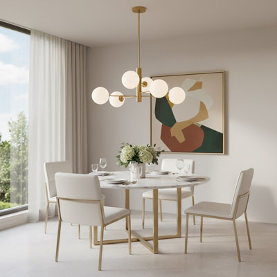 Aurelia 6 - Light Dimmable Chandelier